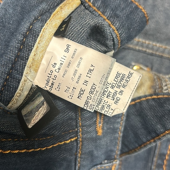 Roberto Cavalli straight leg jeans - Picture 8 of 11